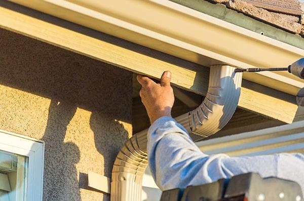 gutter installation typically takes one to two days to complete